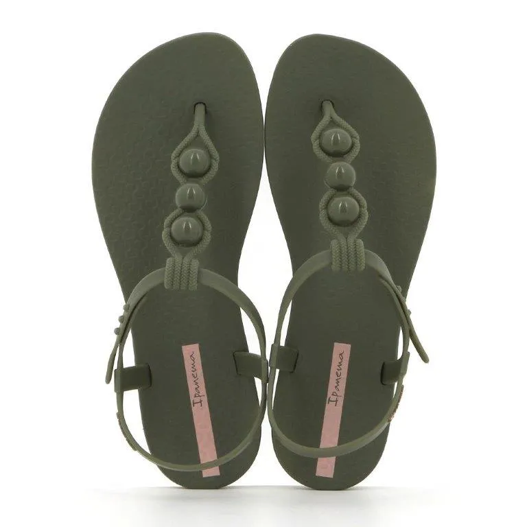 Ipanema Back-Strap Knotted Thong Sandals - Green