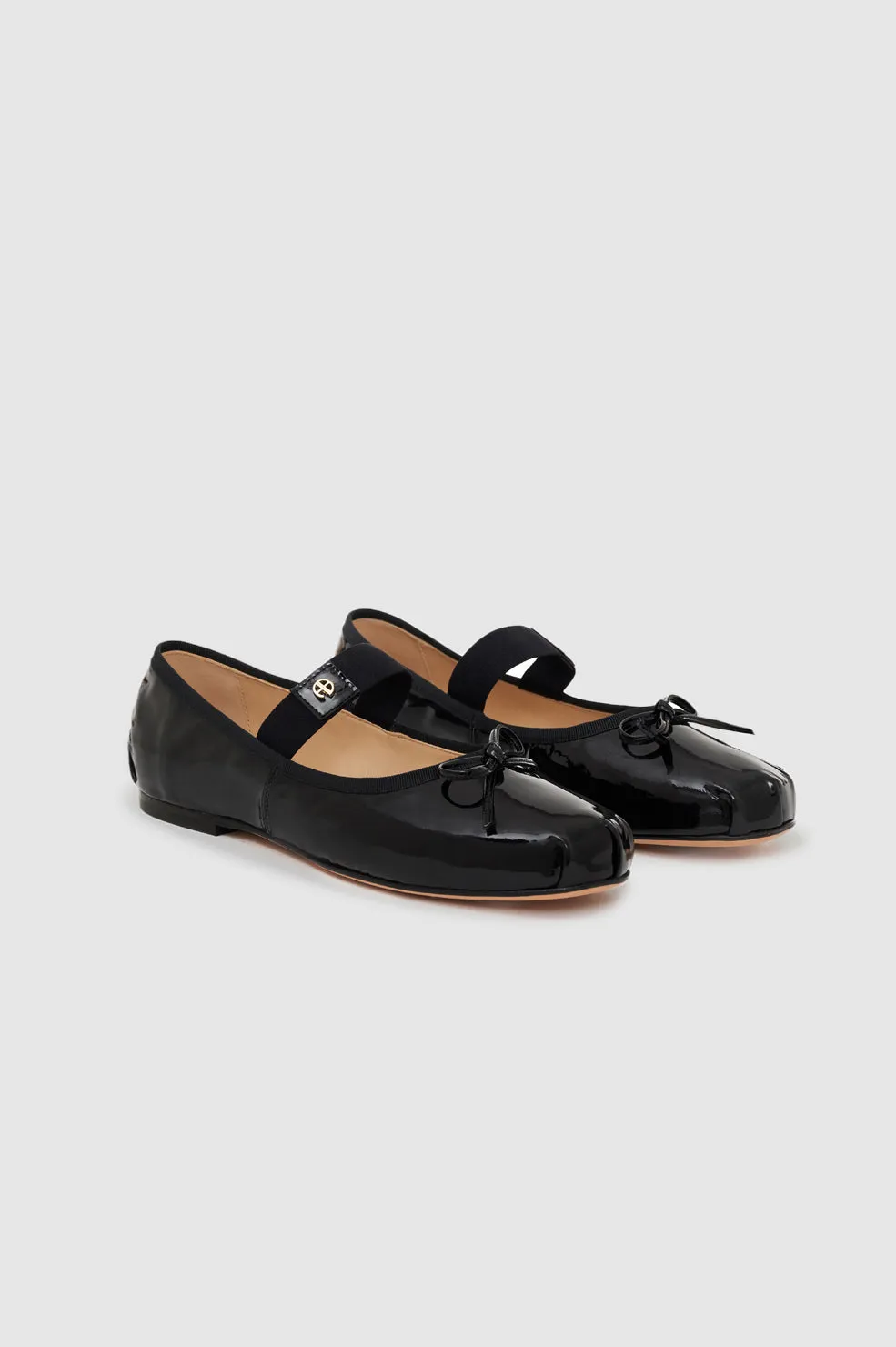 Jolie Flats - Black Patent