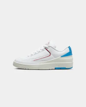 Jordan Women's Air Jordan 2 Retro Low "UNC To Chicago" White/Gym Red