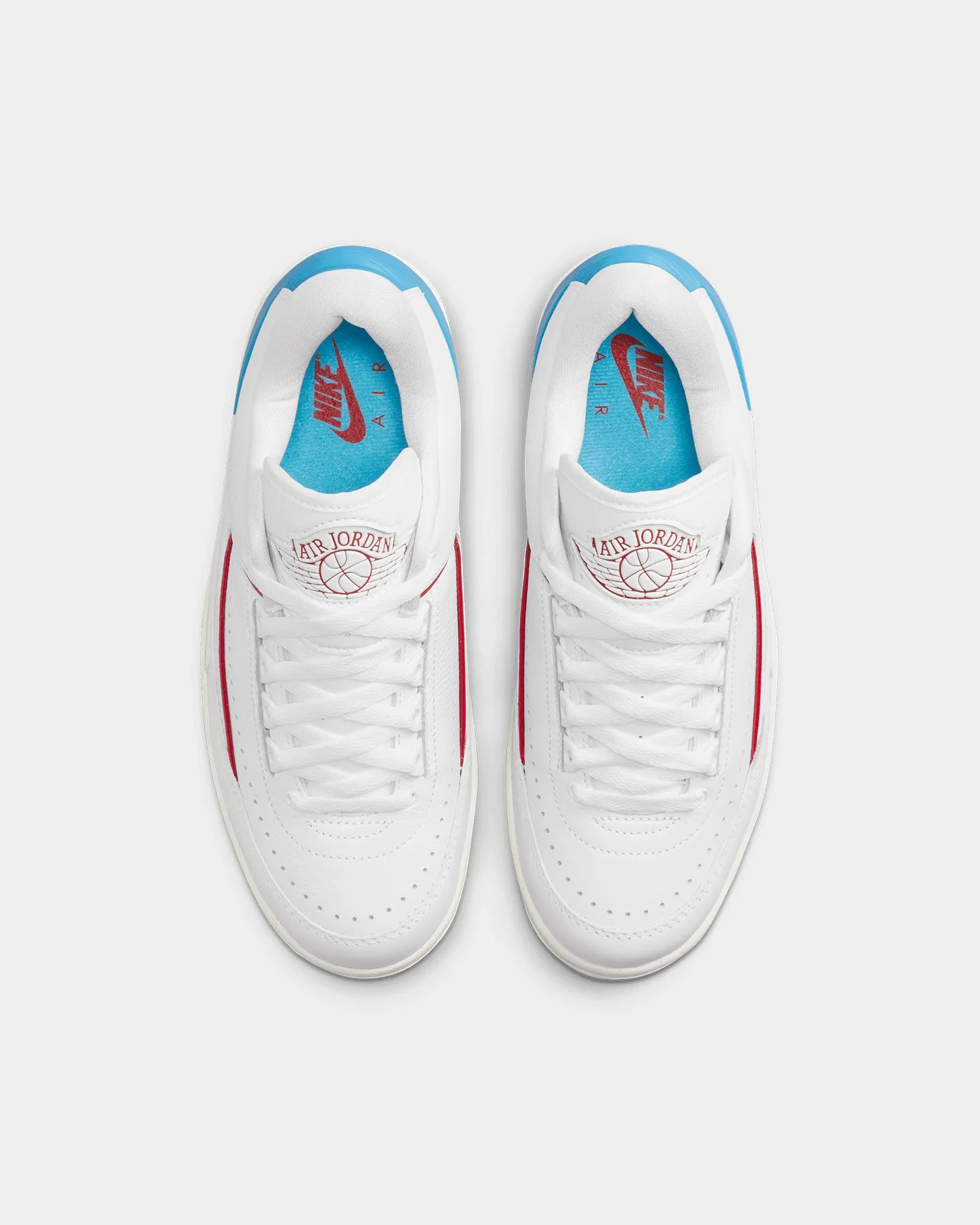 Jordan Women's Air Jordan 2 Retro Low "UNC To Chicago" White/Gym Red