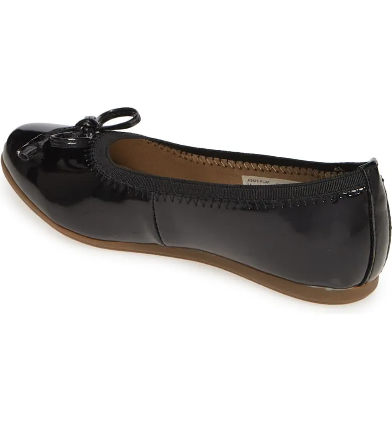 Josie Kid's Ballet Flat - Black Patent