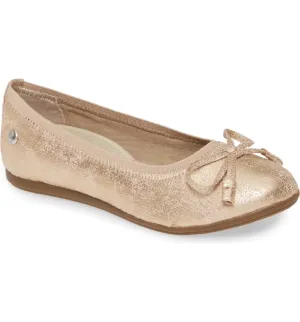 Josie Kid's Ballet Flat - Rose gold