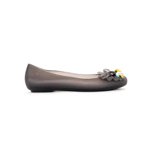 Khadim's Waves Black Ballerina for Women (Size) - 7