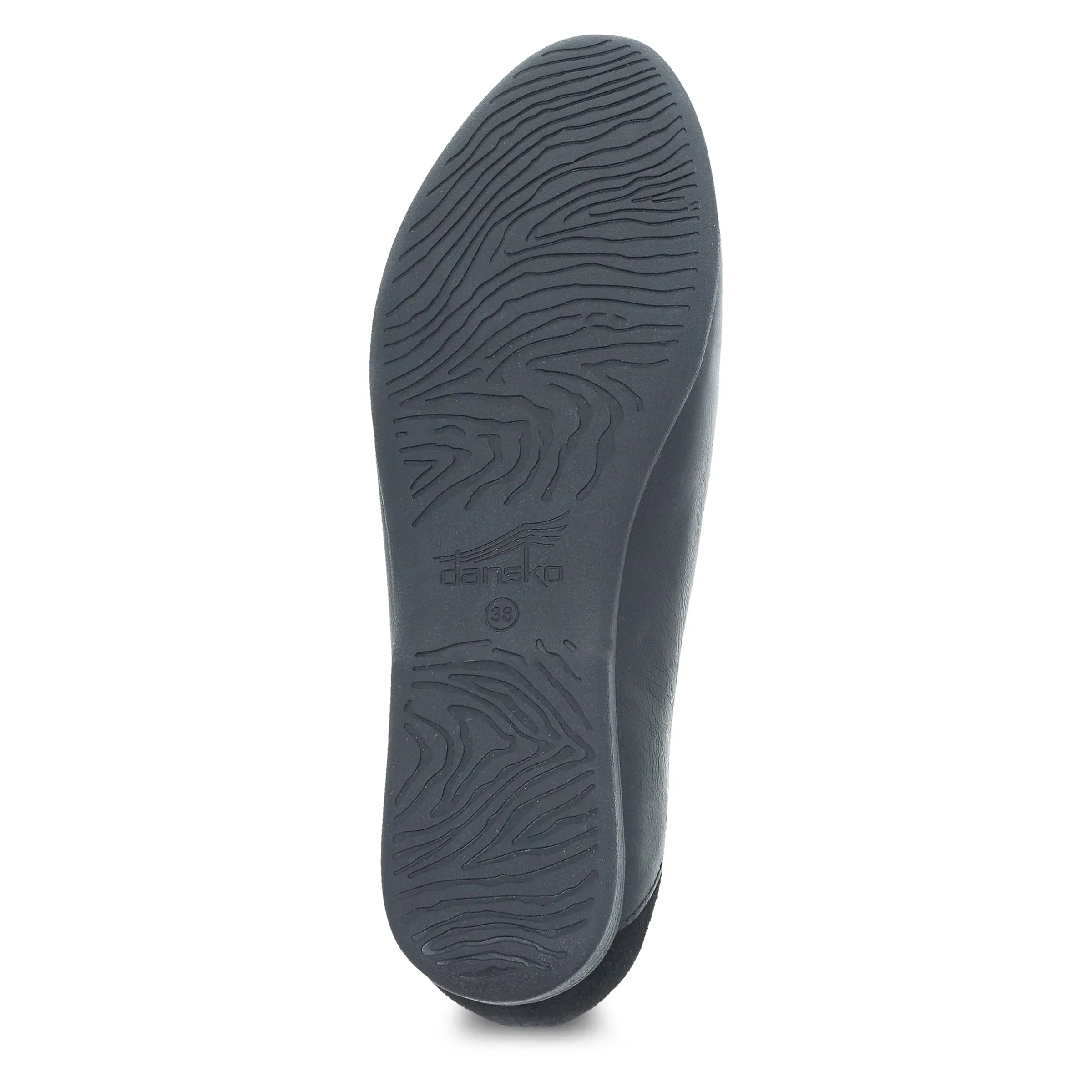 Lace Black Glazed Leather