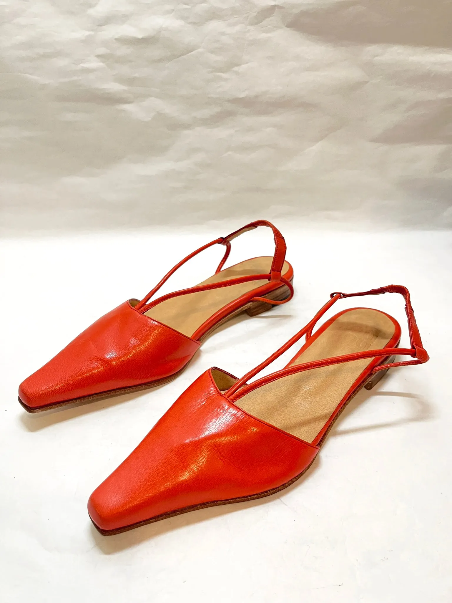 Luisa Slingback in Tomato Size 37