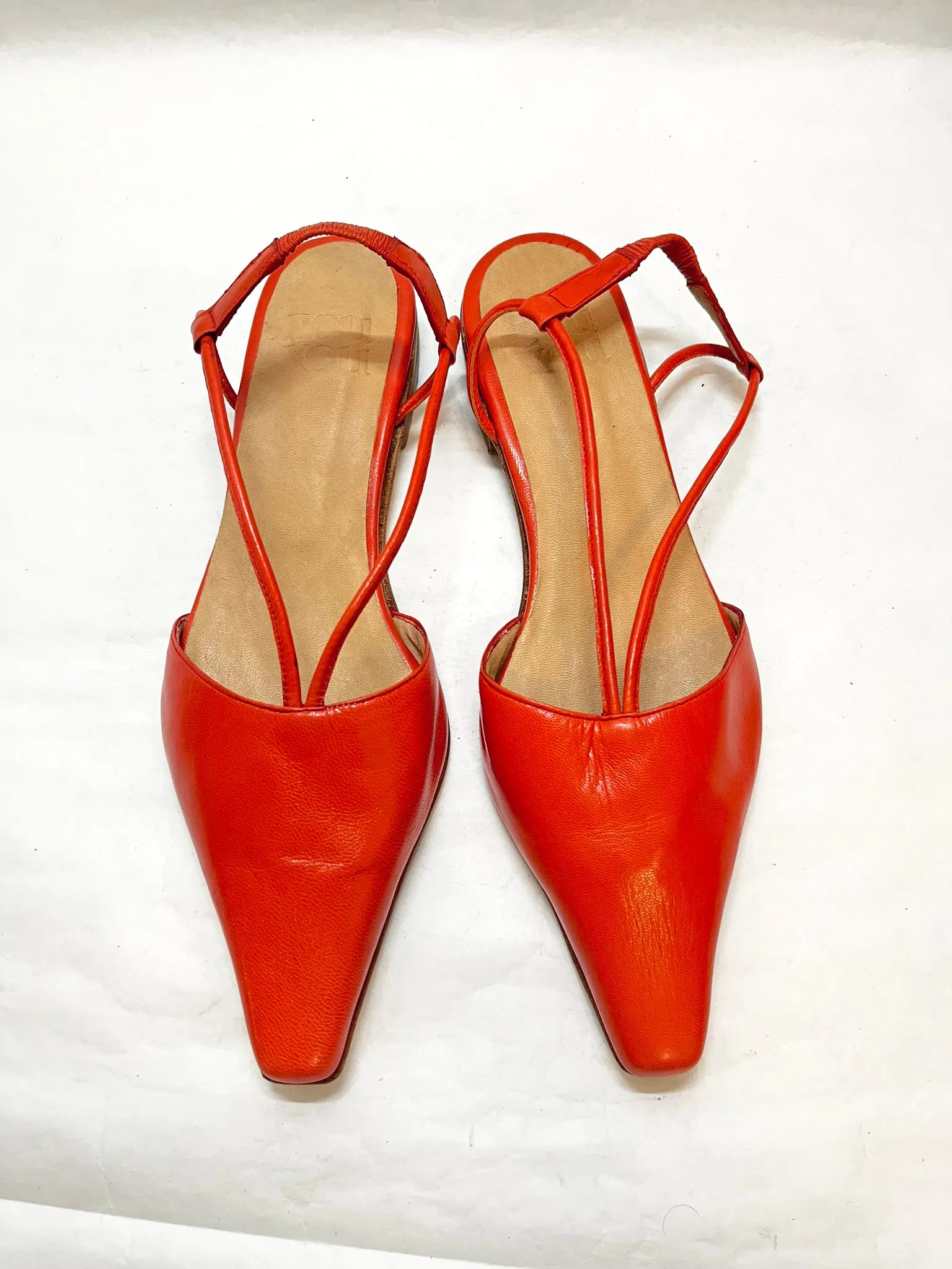 Luisa Slingback in Tomato Size 37