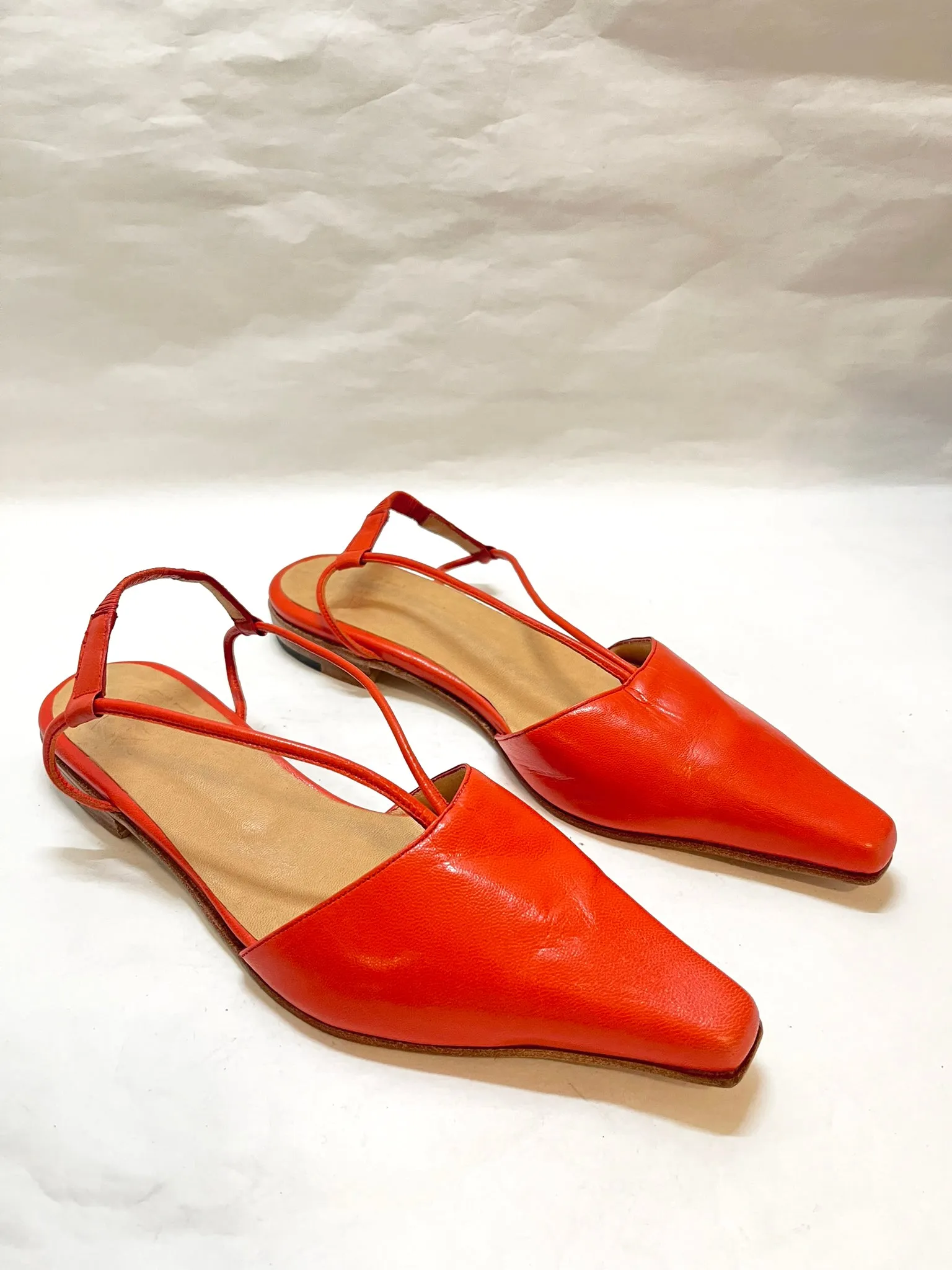 Luisa Slingback in Tomato Size 37