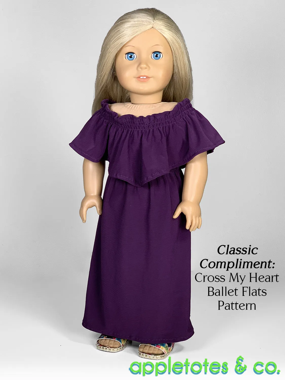 Lulu Dress 18 Inch Doll Sewing Pattern