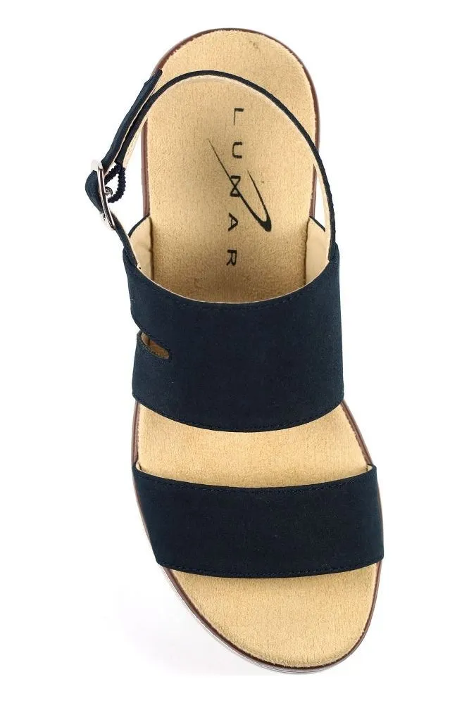 Lunar Ladies Sandals Jocelyn JLB007 navy