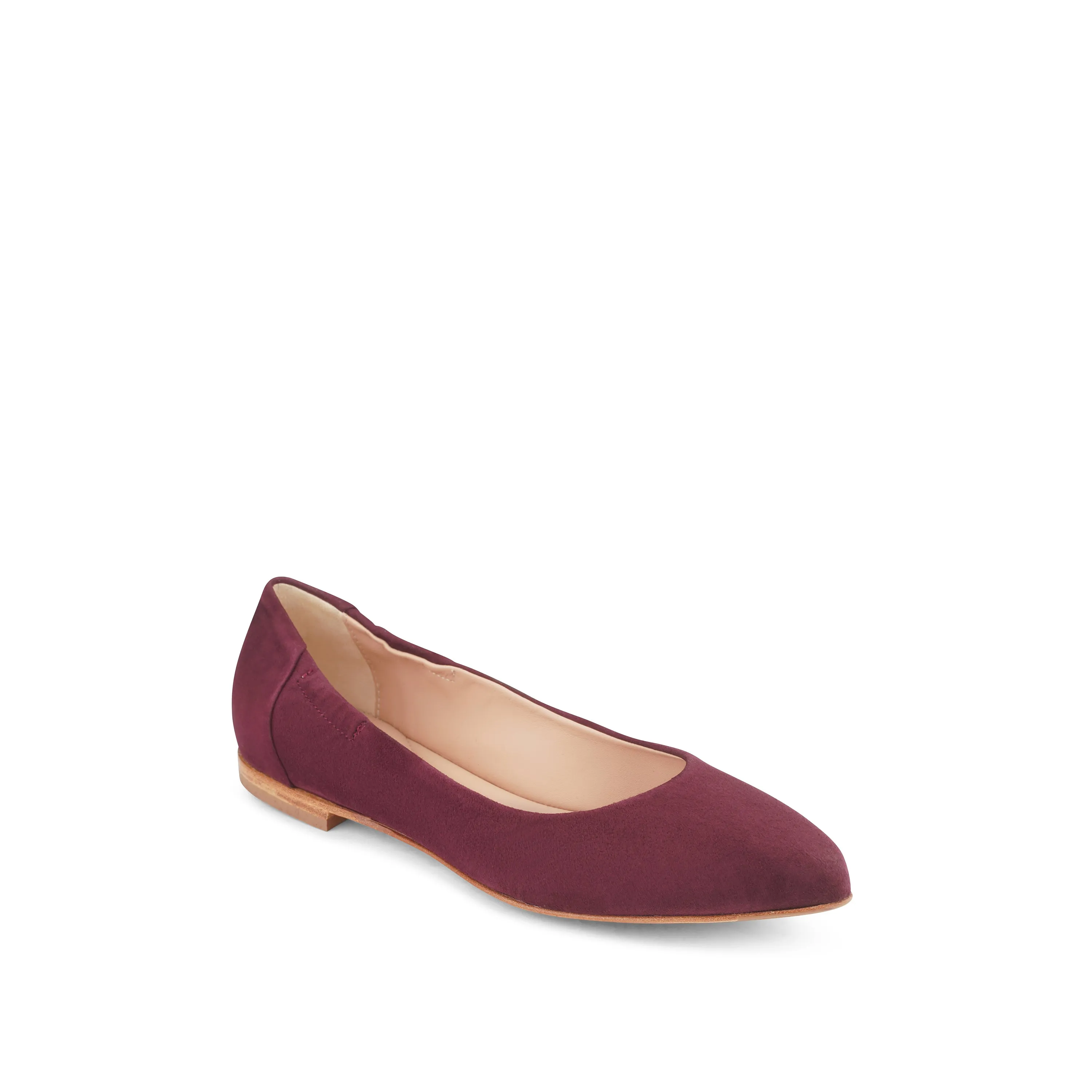 Mara Ballet Flat Wine