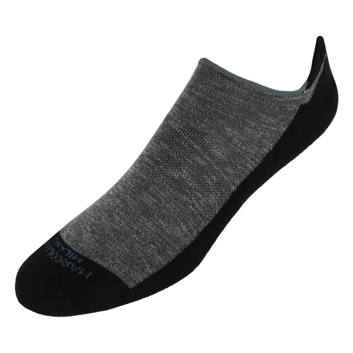 Men's Cushioned BiColor Invisible Sneaker Sock (1 Pair)