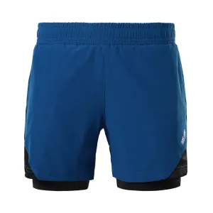 Men's Running Shorts 2 in 1 with Multi-Pocket Fitness Training Exercise Jogging Workout Gym Sports Short Pants