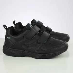 Men's Velcro Leather Shoes,Black