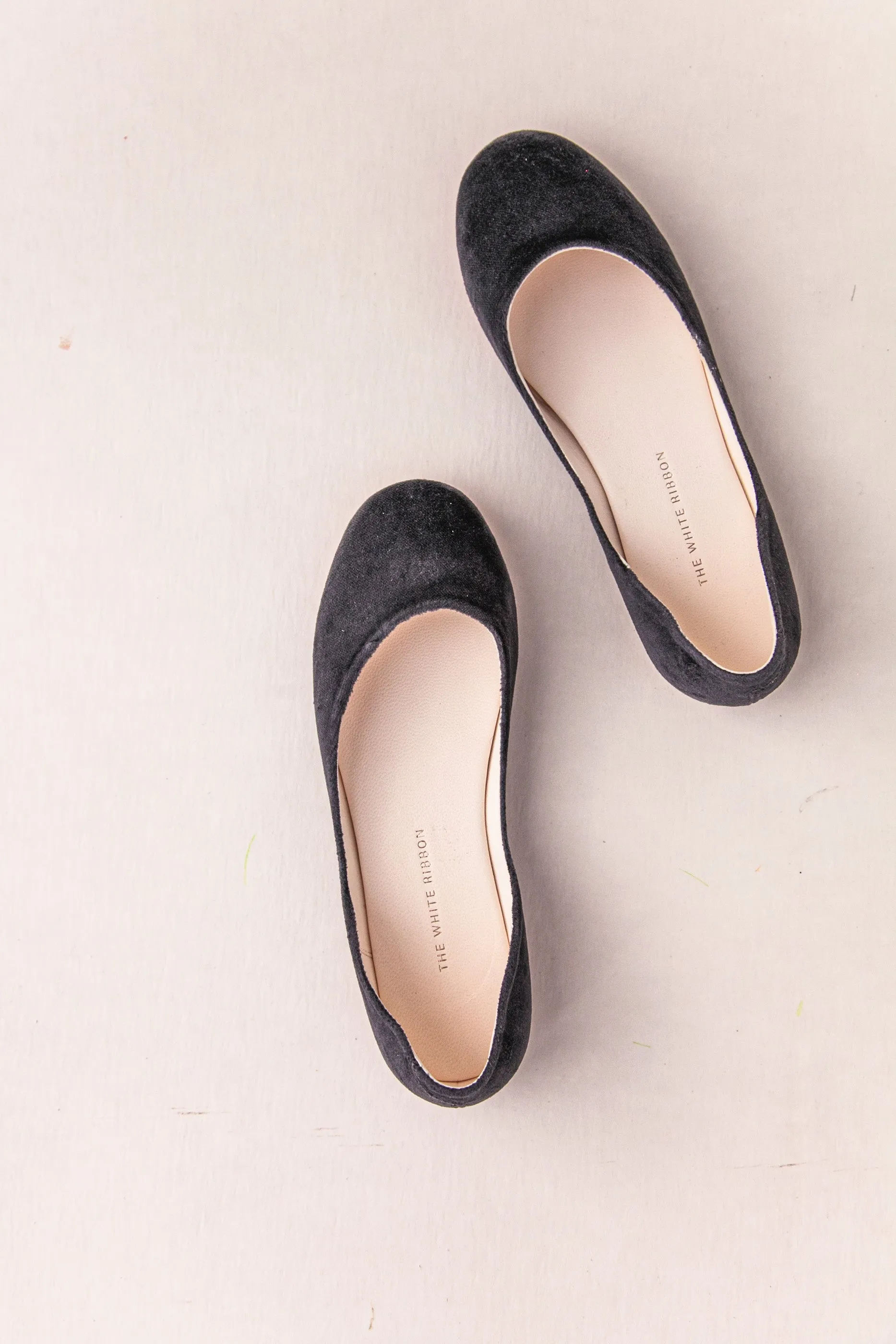 MILA BALLET FLATS – CHARCOAL GREY