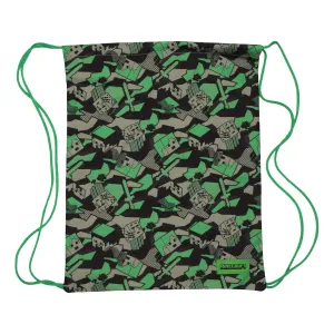 Minecraft Camo Creeper Kids Gym Bag