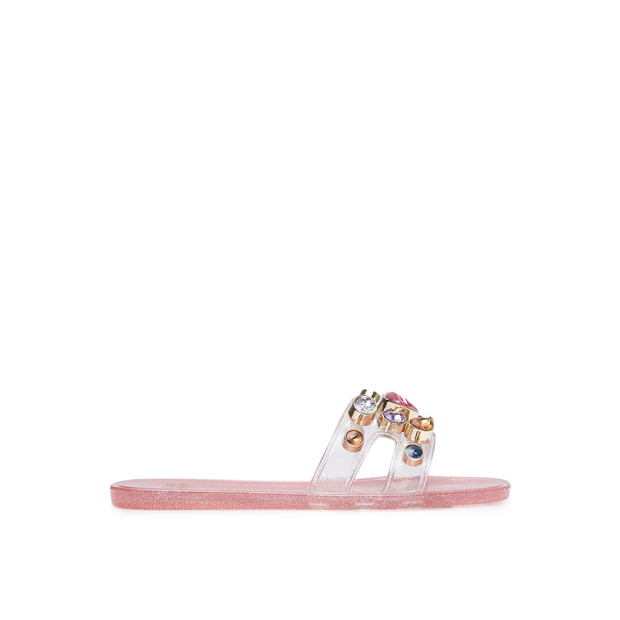 Mini Donna Flat Sandals Check Pink