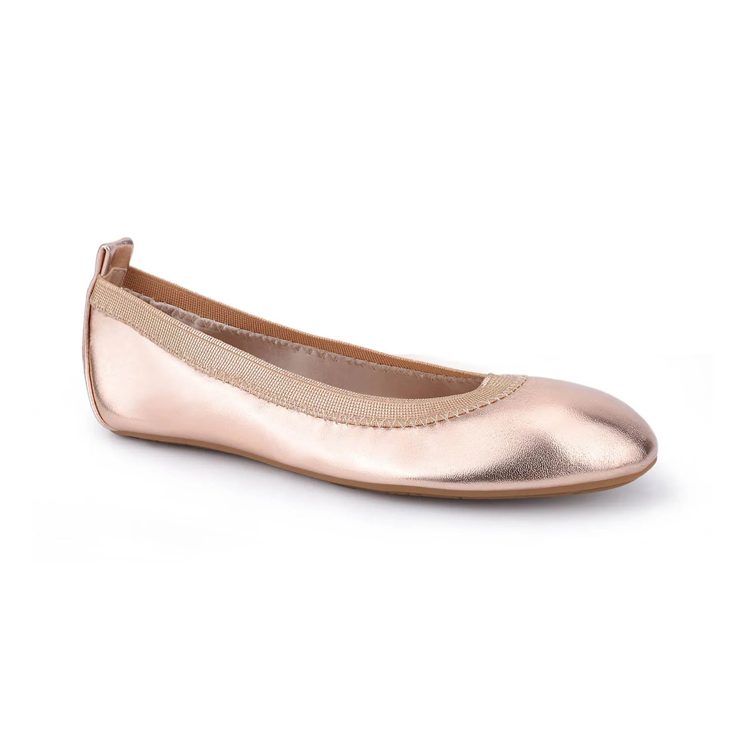 Miss Samara Ballet Flat in Rose Gold - Kids