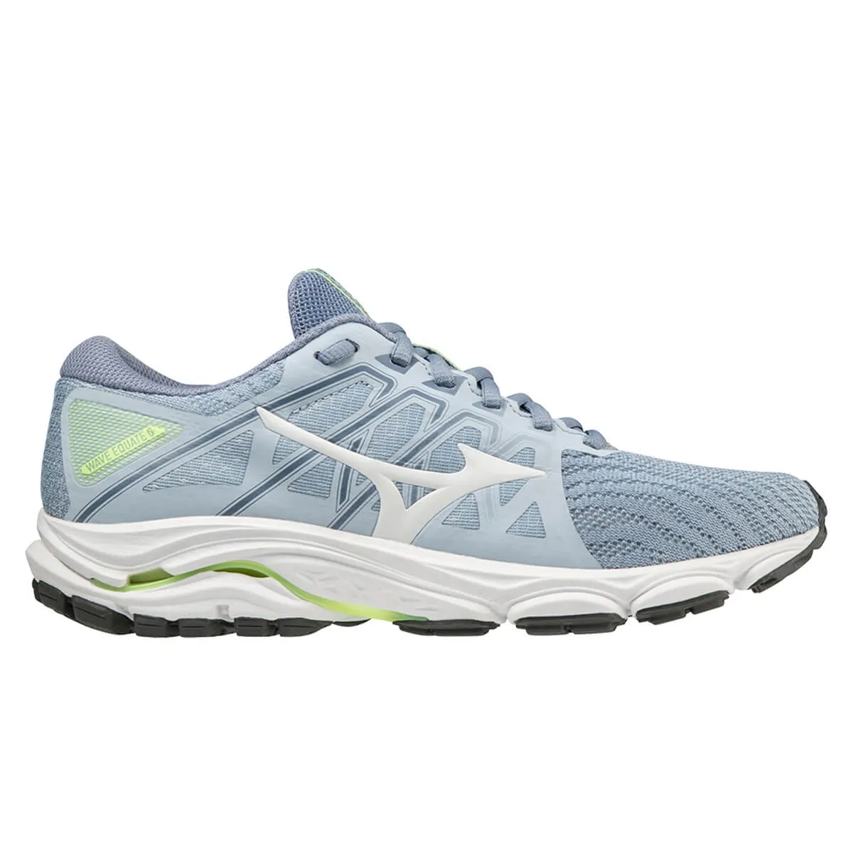 Mizuno Wave Equate 6 Womens | Subduedb/white/neolime