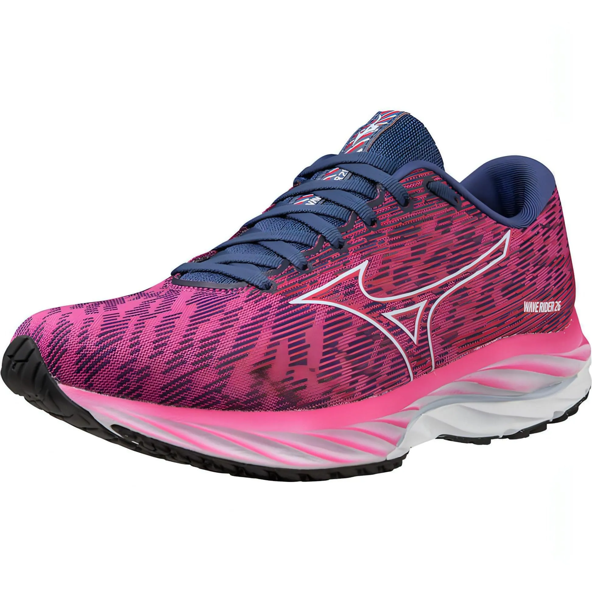 Mizuno Wave Rider 26 Womens Running Shoes - Pink