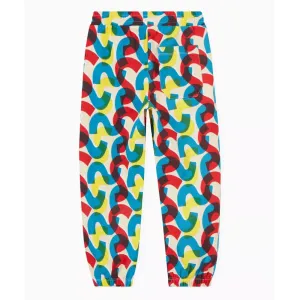 Monogram Print Jogging Pants