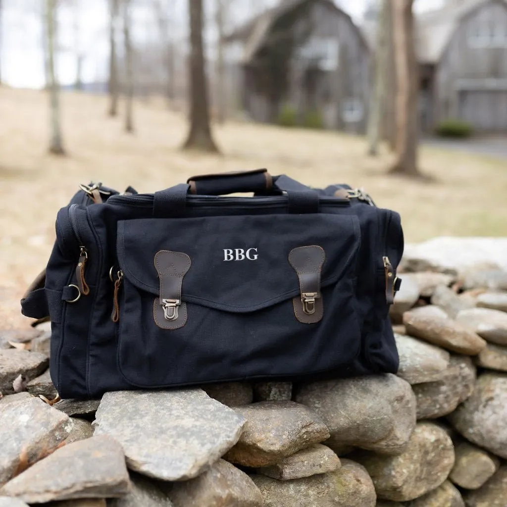 Monogrammed Duffle Bag