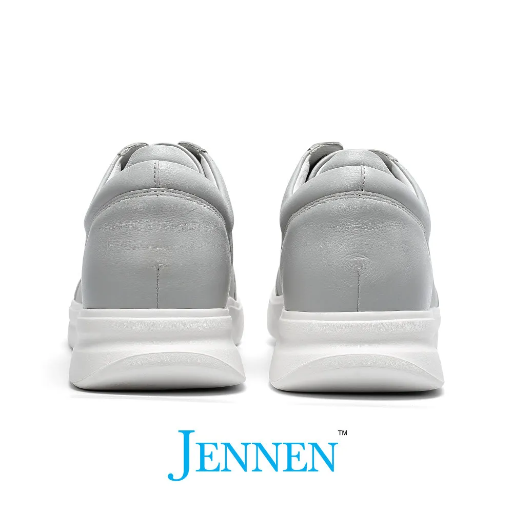 Mr. Federer 7cm | 2.8 inches Light Grey Elevated Kicks for Everyday Style