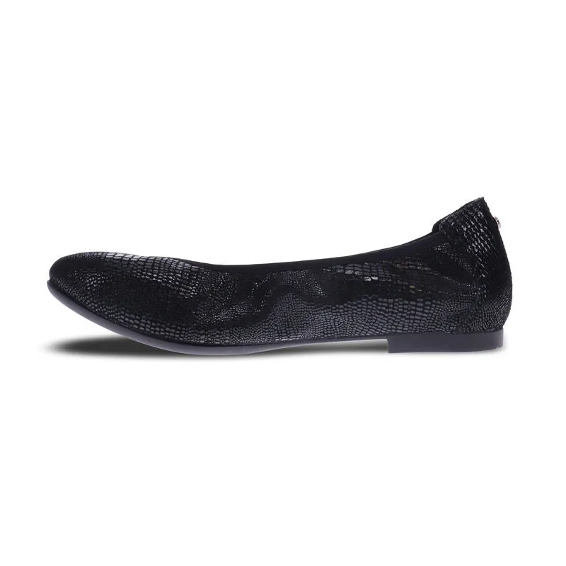 Nairobi Black Lizard -  Revere Comfort Shoes at Brandys Shoes