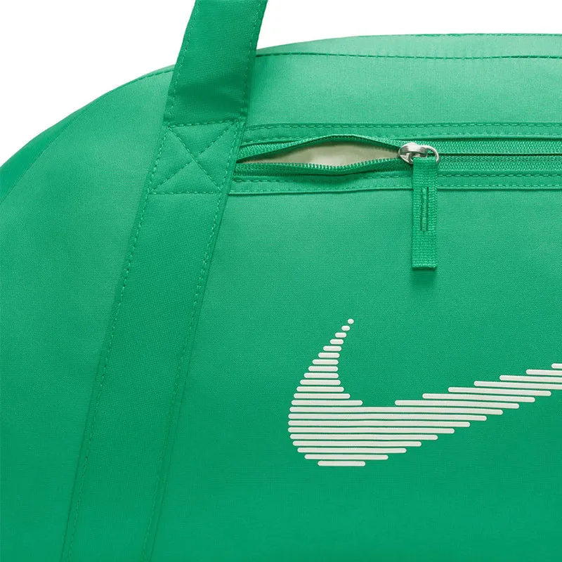 NIKE Gym Club Duffle Bag (Green/Silver)