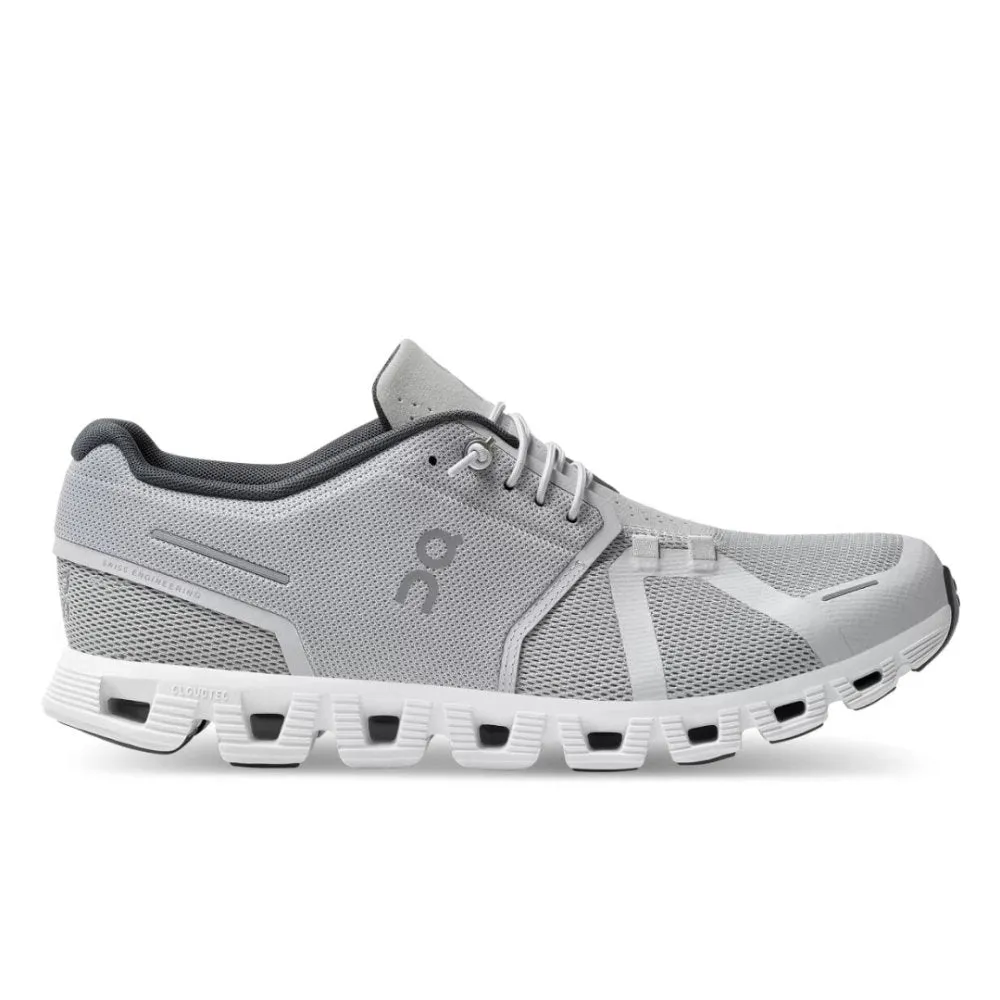 On Men's Cloud 5 - Glacier/White