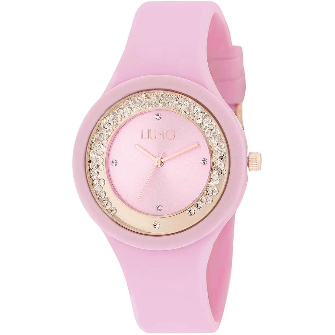 Orologio Solo Tempo Rosa Donna Liujo Dancing Sport TLJ1762