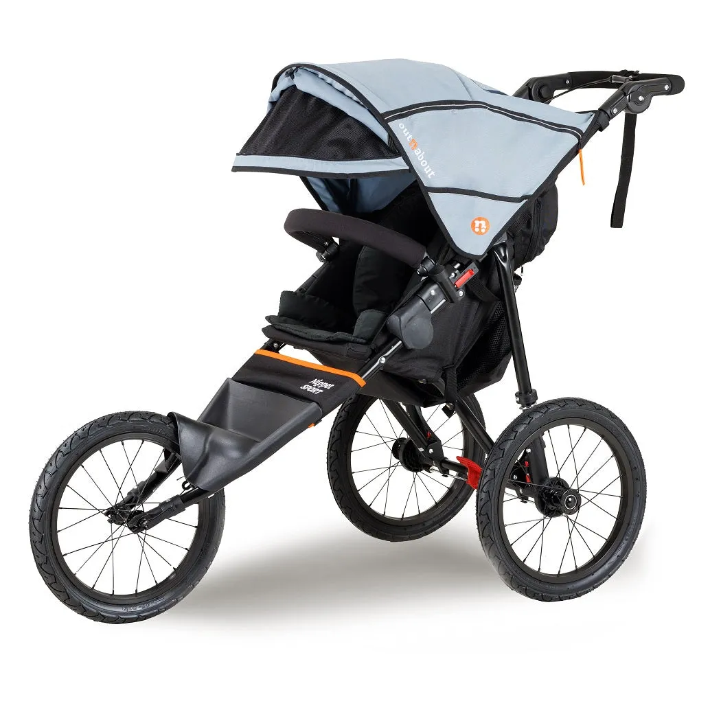 Out n About Nipper Sport v5 Pushchair (Rocksalt Grey)