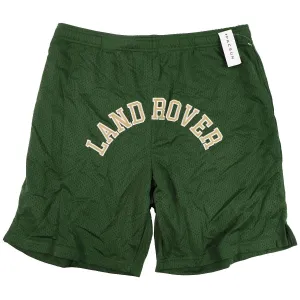 PacSun Mens Land Rover Gym Shorts - Green with Logo (LG) Large 664898