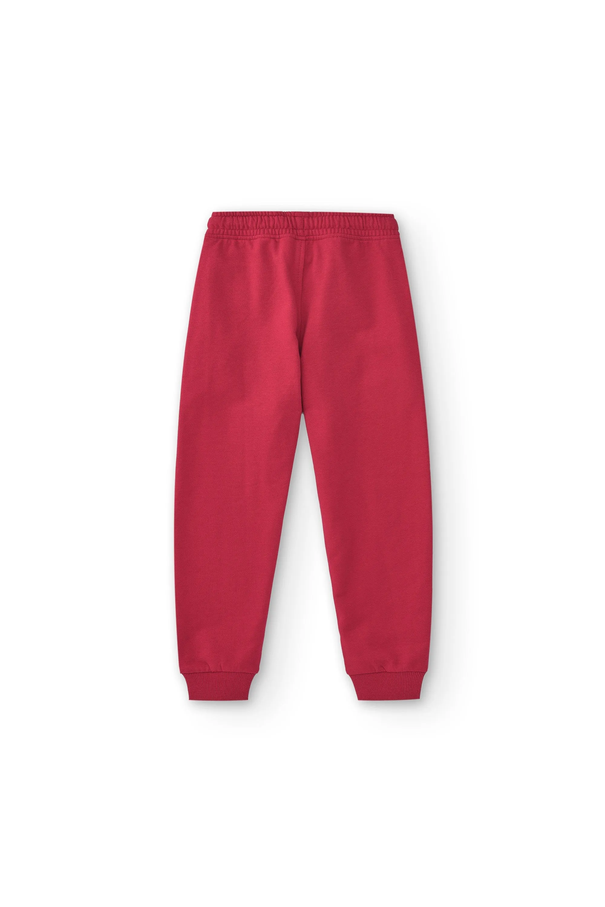 Pantalón de niño rojo algodón