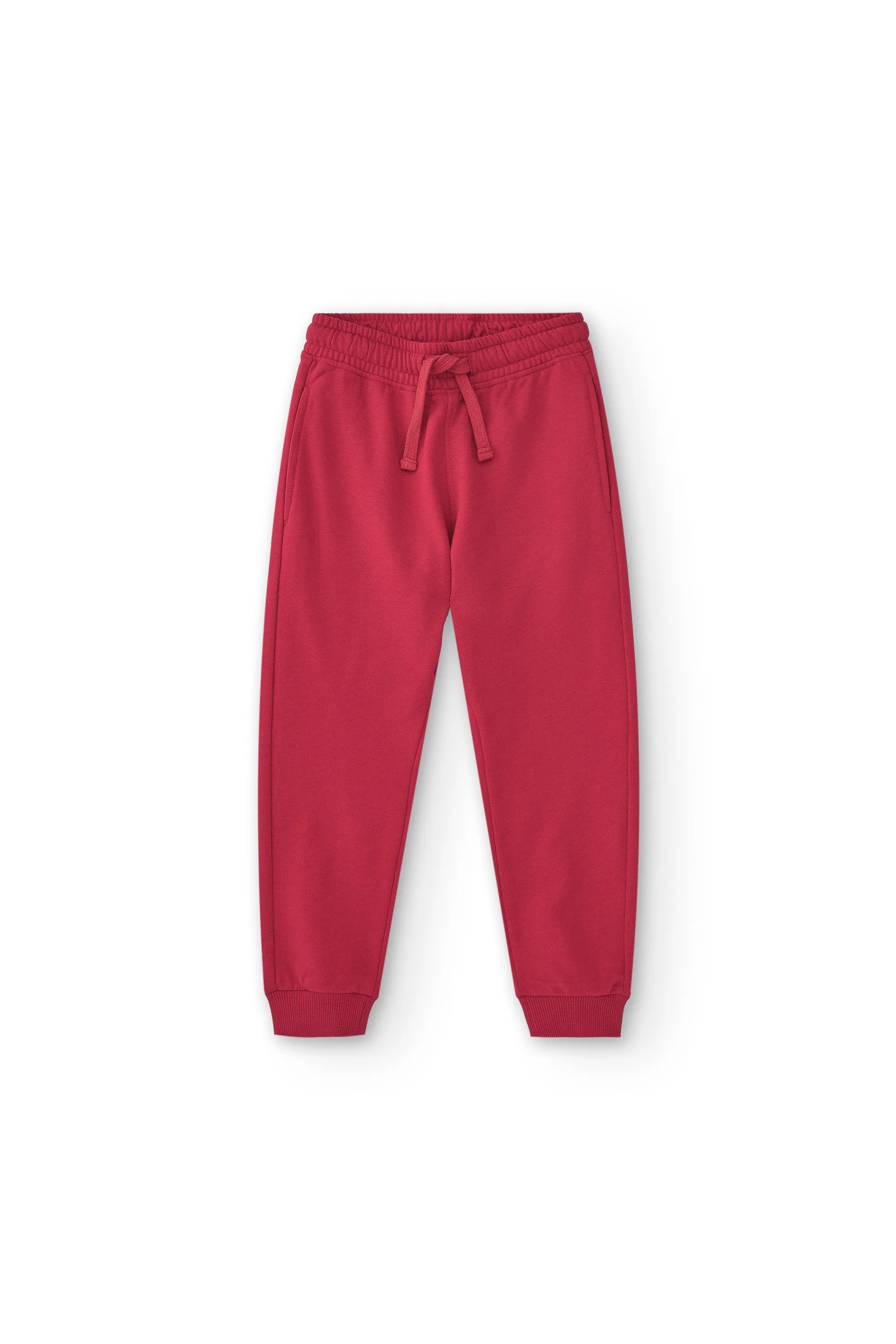 Pantalón de niño rojo algodón