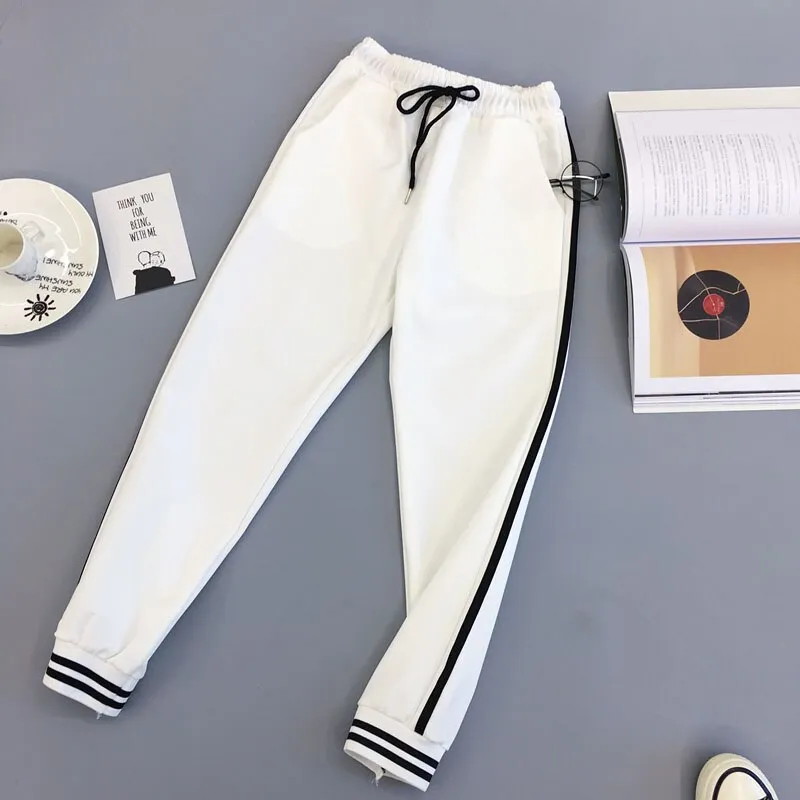 Pantalon Coréen Noir & Blanc Idols