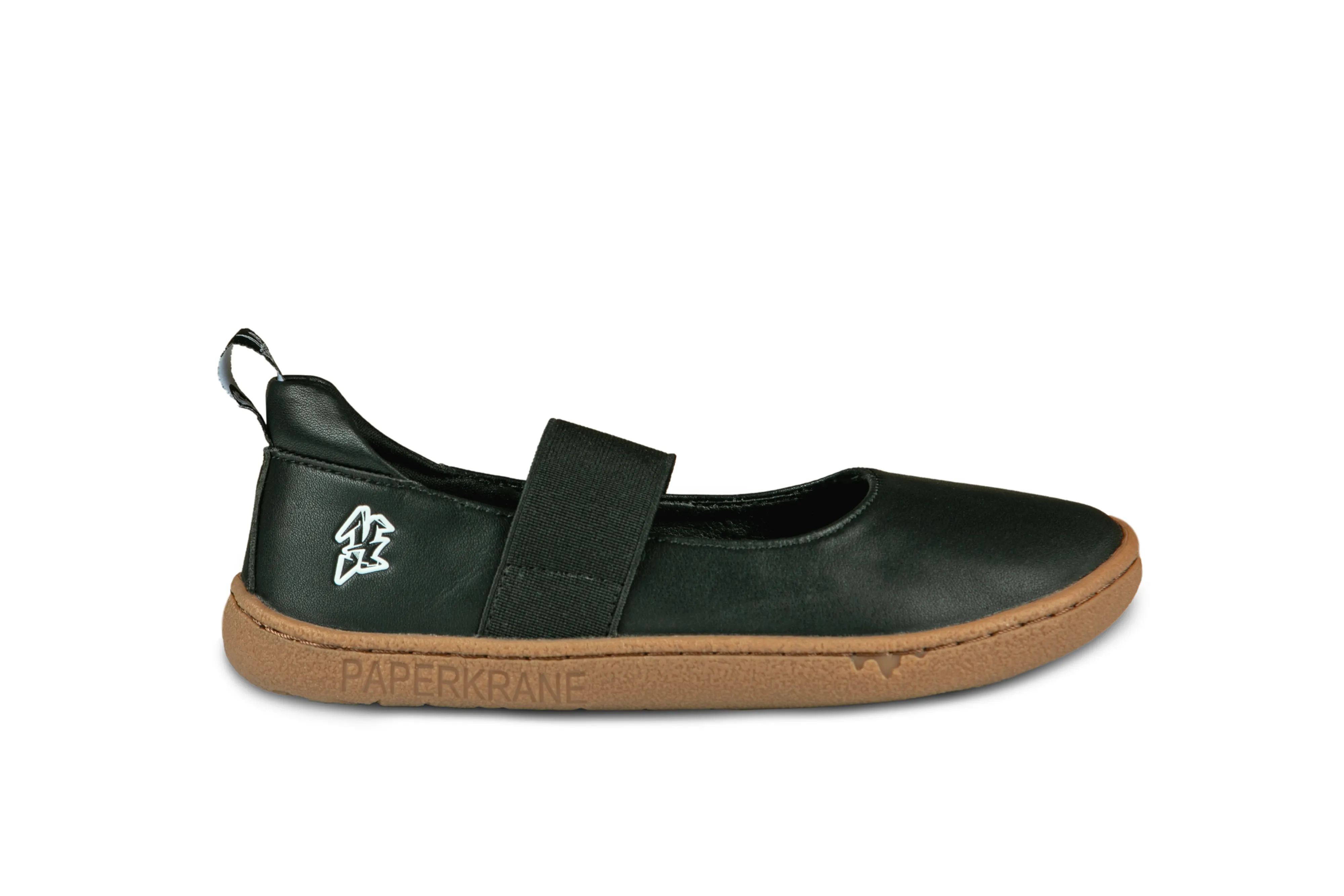 PaperKrane Kids Mary Janes - Licorice MJ Jnr - Vegan - FINAL SALE