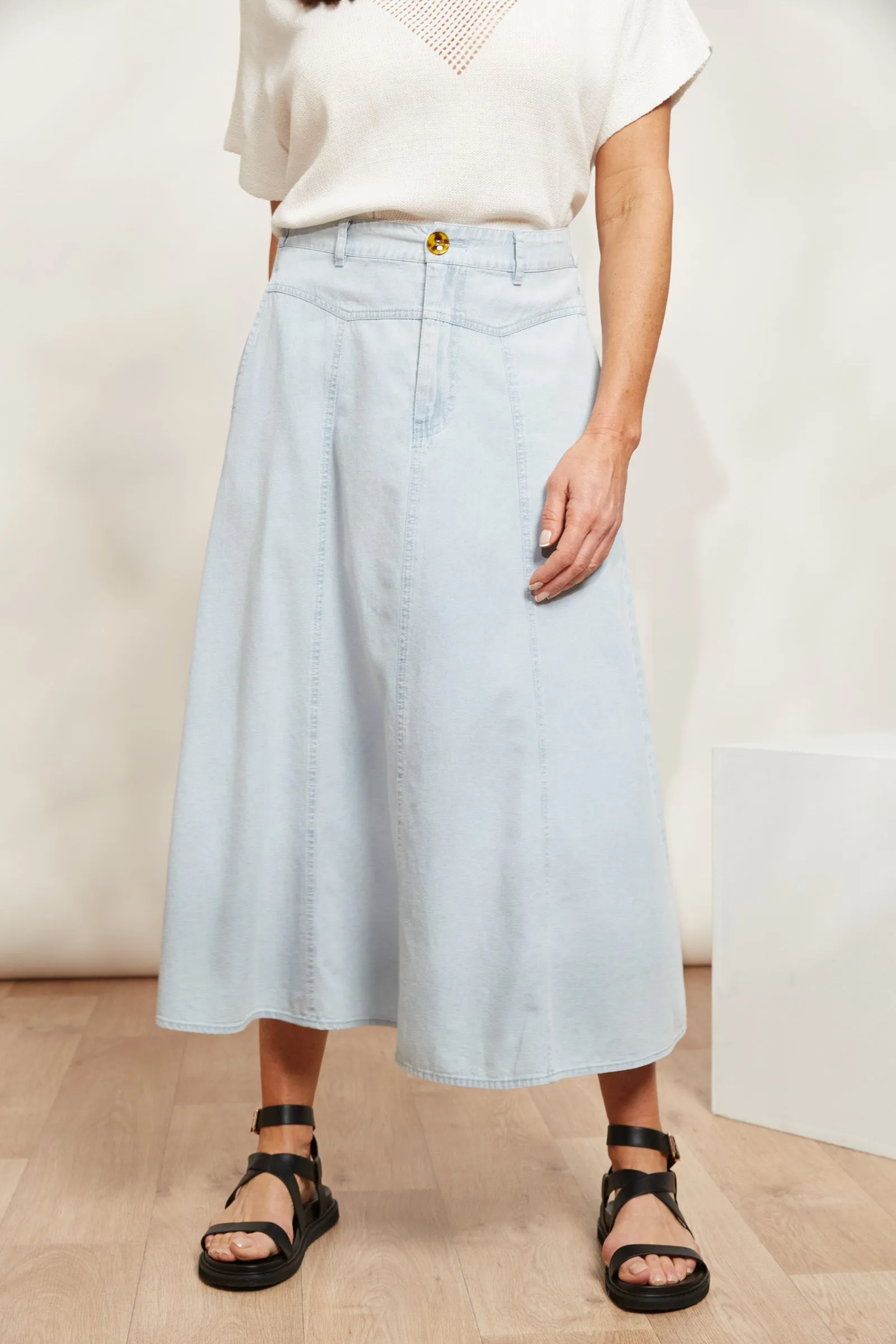 Playa Midi Skirt - Capri