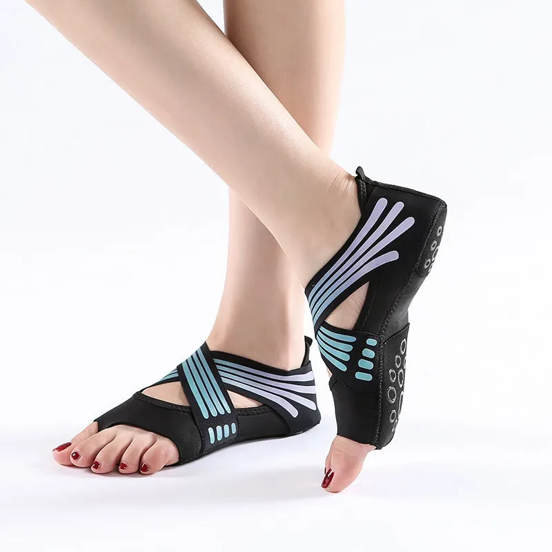 Professional Non-slip Gym Yoga Shoes Flat Soft Anti-slip Sole Ballet Fitness Dance Shoes Pilates Yoga Shoes Socks