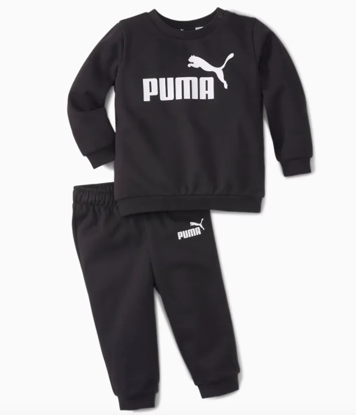 Puma ensemble jogging bébé sweat et pantalon black/white