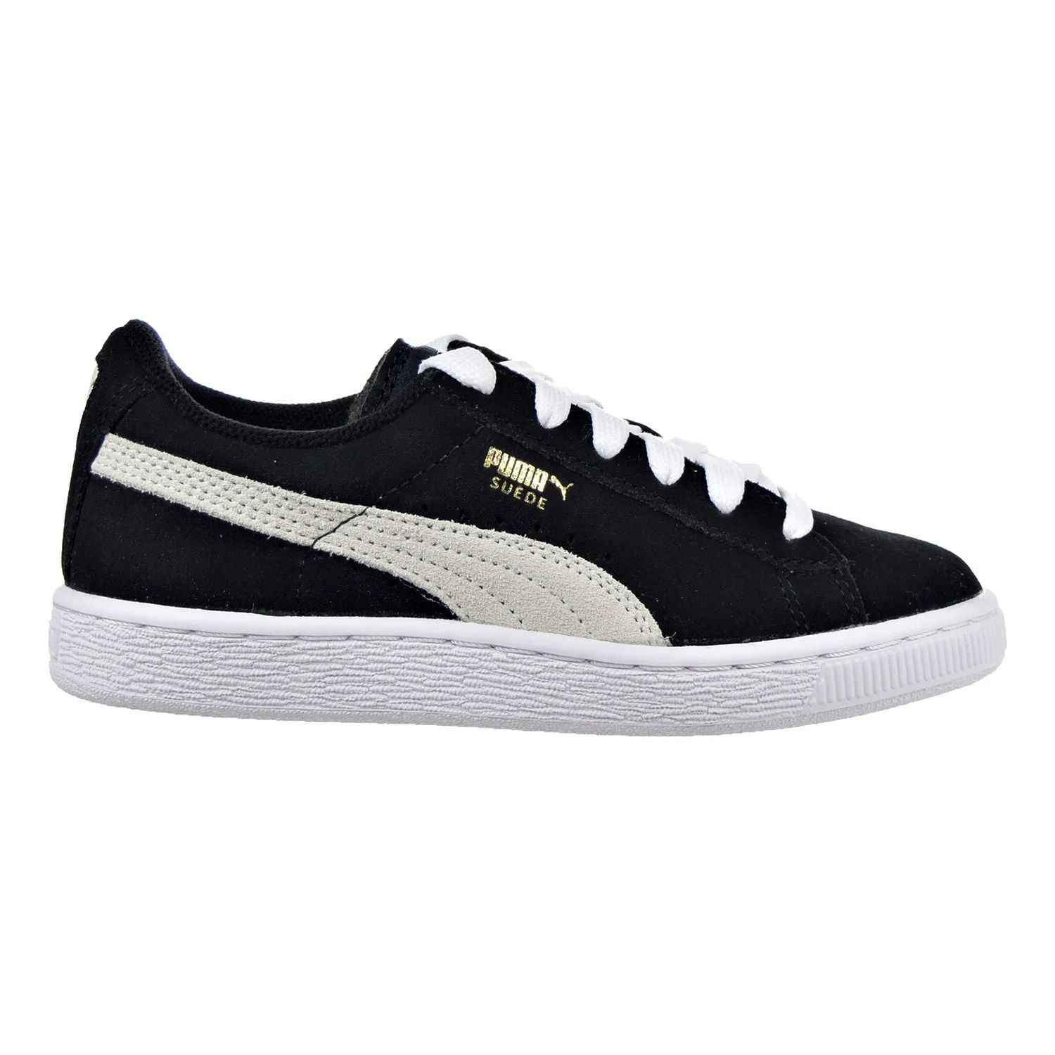 Puma Suede PS Little Kid's Shoes Puma Black/Puma White