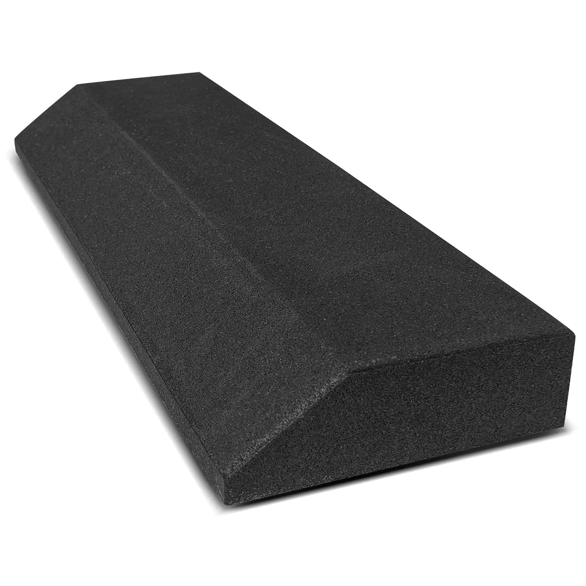 Recycled Rubber Gym Floor Mat Edges 50mm Density - CORTEX