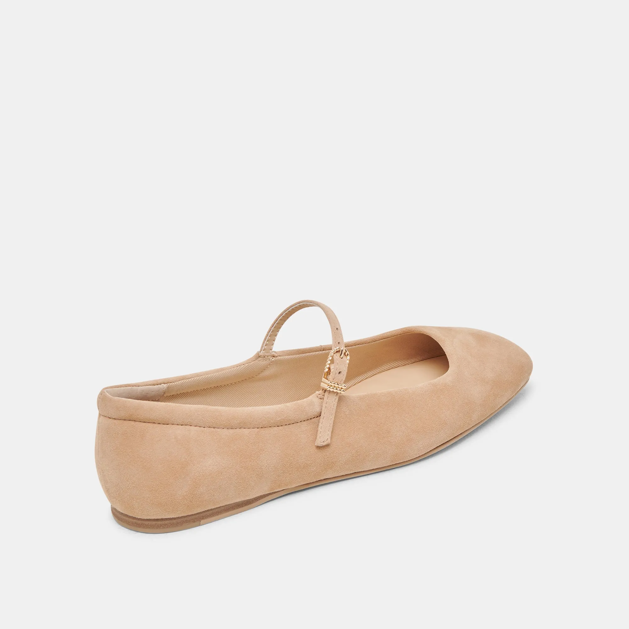 REYES BALLET FLATS BAMBOO SUEDE