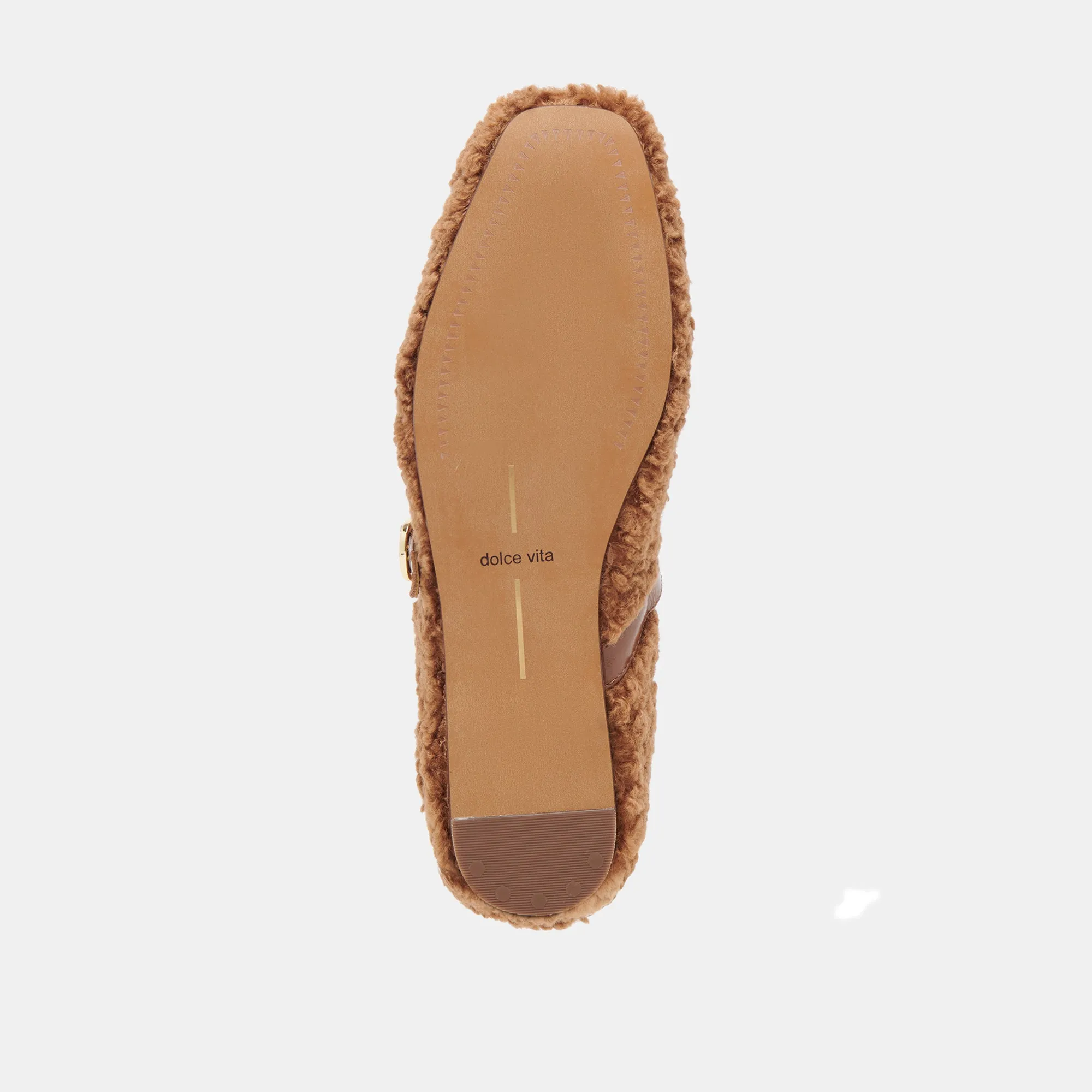 RODNI PLUSH BALLET FLATS PECAN PLUSH