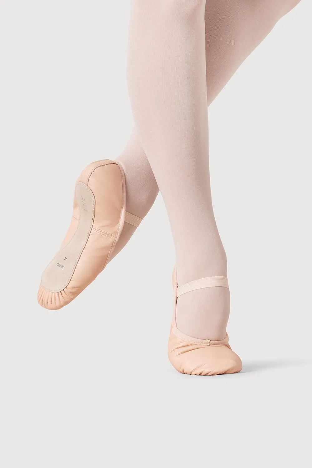 S0205L - Bloch Dansoft Leather Womens Ballet Flat