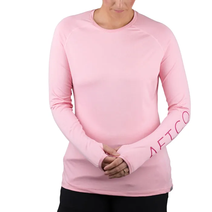 Samurai Heather Performance Long Sleeve Shirt