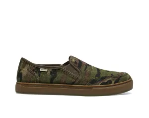 Sanuk Tideline Hemp Camo Shoe-Woodland Camo