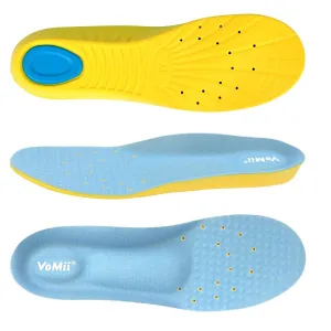 Shoe Insoles for Women Men and Kids, Memory Foam Insoles, Comfortable Sports Shoe Inserts for Shock Absorption