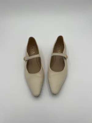 Shoes Flats By Sam Edelman In Cream, Size: 8