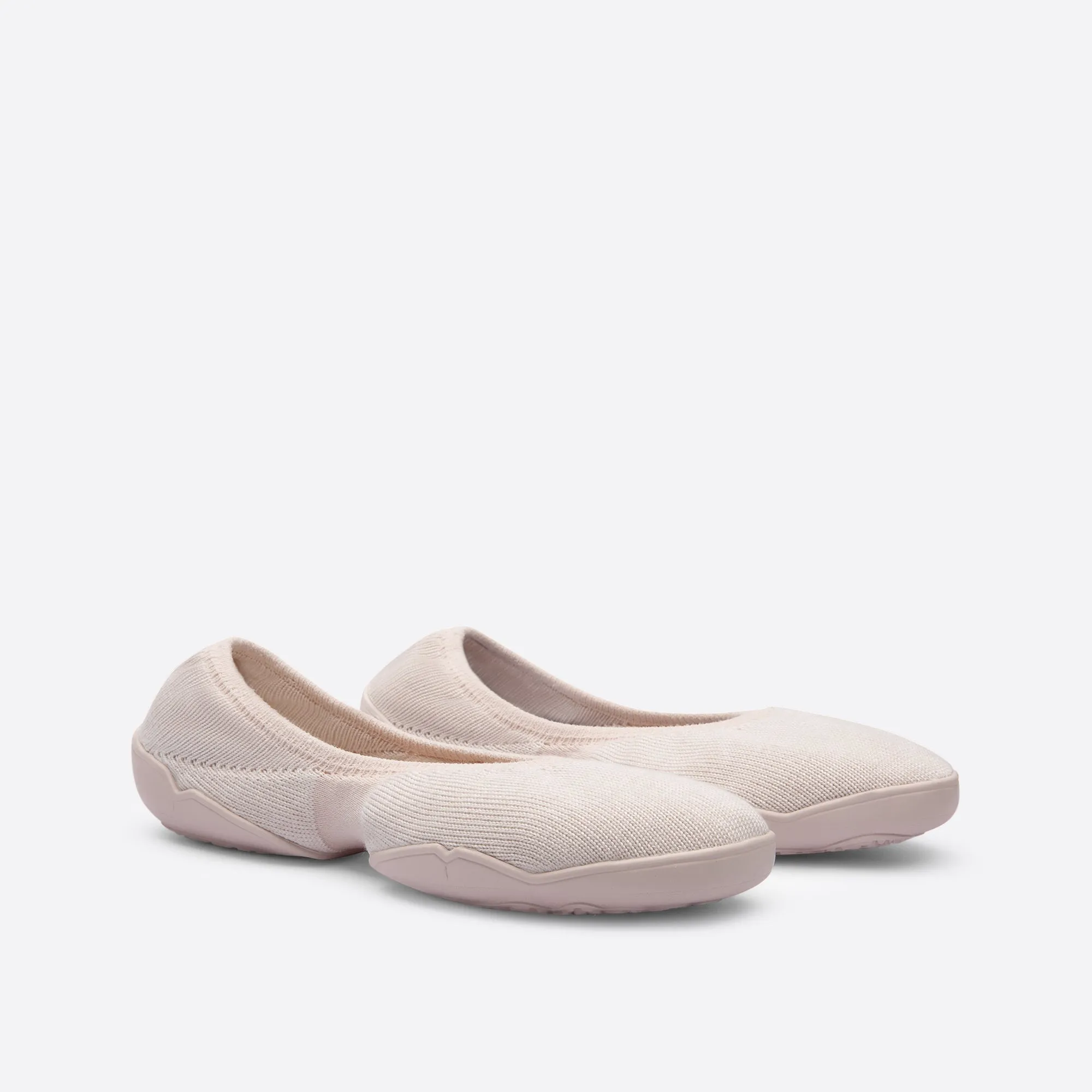 Sohiwoo Women Round Toe Mesh Ballet Flats