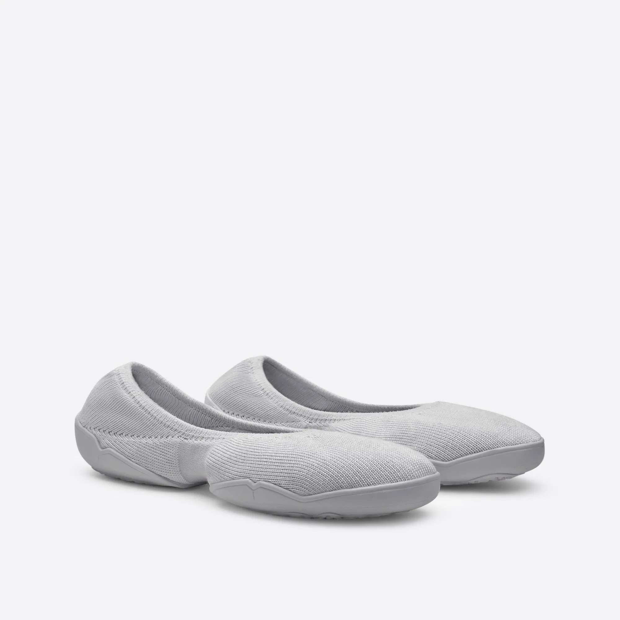 Sohiwoo Women Round Toe Mesh Ballet Flats